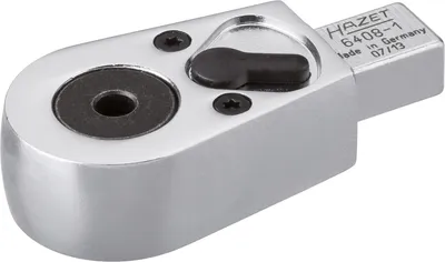 Produktbild von Hazet Bit Einsteck-Umschaltknarre 6408-1, 9 x 12 mm Einsteck-Vierkant massiv, 5/16 (8 mm) Sechskant hohl, Länge 61 mm
