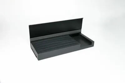 Produktbild von Linero MosaiQ Messerhalter 3, Relingsystem, schwarz matt