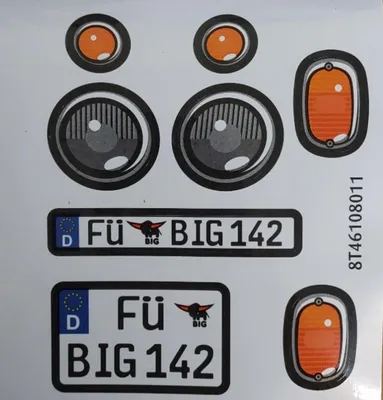 Immagine prodotto di Big Bobby Car Sticker für BIG Baby VW T1