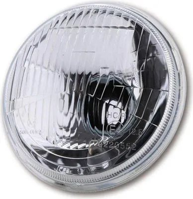 Image de HIGHSIDER smart H4 Insert 5 3/4 pouces avec feu de position, verre gaufré