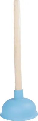 Produktbild von Ausgussreiniger 140mm mit Stiel blau