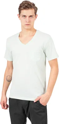 Produktbild von Urban Classics Melange V-Pocket Tee, Größe: L; Farbe: Mint