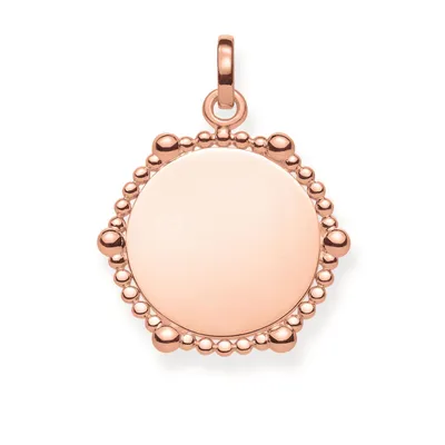 Produktbild von Thomas Sabo Anhänger LBPE0018-415-40 Love Bridge Coin Dots Sterling Silber, rosé vergoldet