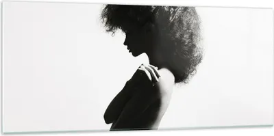 Produktbild von Bilder auf glas - Einteilig - Frau Nacktheit Körper - 120x50cm - Glasbilder - Wandbilder - Bilder - zum Aufhängen bereit - Wanddekoration aus Glas - Glas Bilder - Wandbild auf Glas - GAB120x50-4946