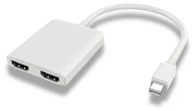 Productafbeelding van Mini DisplayPort naar 2x HDMI Adapter voor Video-uitgang