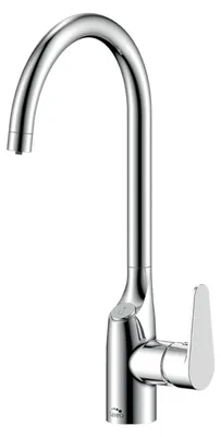 Produktbild von Spülenarmatur mit Wasserfilter U-Auslauf 360 Grad verchromt