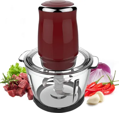 Image de 220V Hachoir électrique Hacheur alimentaire Cuisine Outil viande Légumes Fruits Moulins Multi-fonctions Cuisson Machin