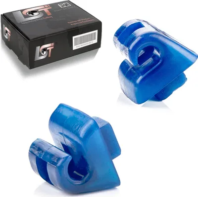 Produktbild von 2x Sonnenblendenhalter Sonnenblende Halterung Halter Clip Blau für MERCEDES-BENZ