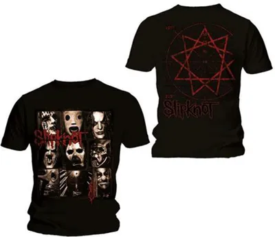 Produktbild von Slipknot Mezzotint Decay (Back Print) Black M T-Shirt