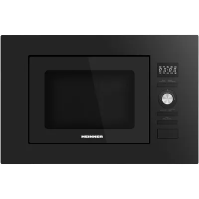 Produktbild von Heinner HMW-MDBI20GDBK Einbau-Mikrowelle 20L, 800 W, Grill 1000W, LED-Display, Schwarz