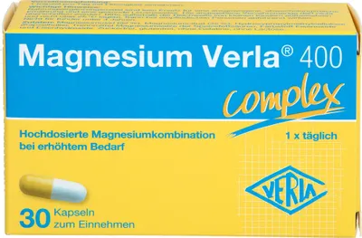 Zdjęcie produktu dla Magnesium Verla 400 Complex kapsułki, 30 szt. kapsułek