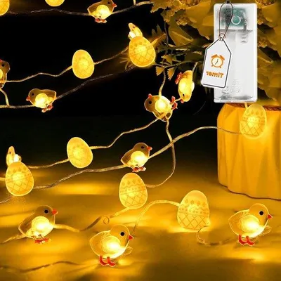 Obrázek produktu pro LED spínač ve tvaru vejce, napájený bateriemi a s funkcí časovače