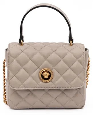 Produktbild von Versace Handtasche aus Leder in Taupe