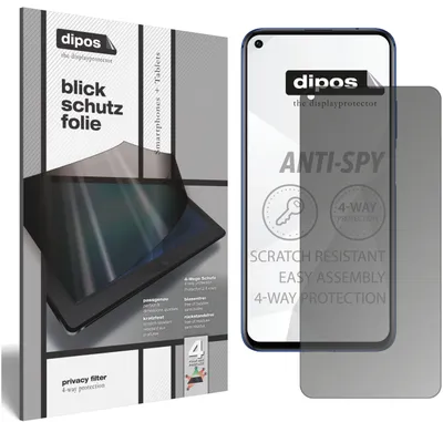 Produktbild von Blickschutzfolie für Huawei Nova 5T matt Schutzfolie Folie Display Schutz dipos