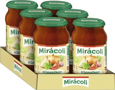 Produktbild von MIRACOLI® Pasta Sauce Klassiker 6x400g