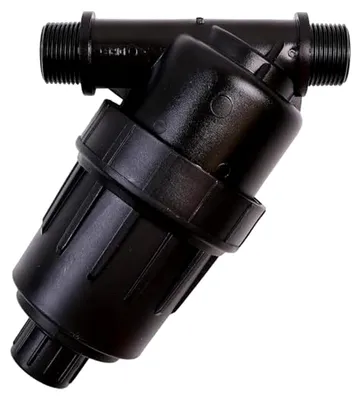 Produktbild von Wasserfilter Siebfilter für Gartenschlauch, Scheibe für Tropfrohr und Brunnenfilter mit 120 Maschen und zwei 1"-Außengewinden
