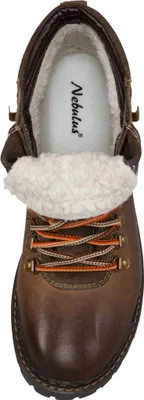 Produktbild von Nebulus Leder Winterstiefel HIKING Herren mit Wolle, warme Stiefel mit Wolle , Lederstiefel , Wanderschuhe, P2601 - Herren, braun, 46