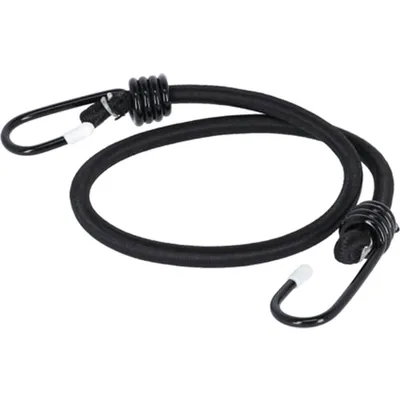 Produktbild von XLC Rundgummi mit 2 Haken 8 x600mm, schwarz