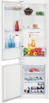 Produktbild von Beko BCSA285K4SNLH Kühl- und Gefrierkombination Integriert 271 l E Weiß