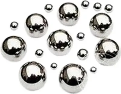 Produktbild von Gurpil Stahl Kugeln 1/4 Silber 6.35 mm Silber 6.35 mm
