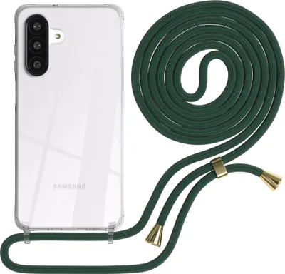 Produktbild von EAZY CASE Handykette mit Hülle für Samsung Galaxy A26 Backcover Handykette, zum Umhängen in Grün