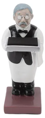 Obrázek produktu pro Stojan na hodinky z umělé pryskyřice, roztomilá figurka, model, moderní, multifunkční, držák na šperky, náhrdelníky, náramky, stará hospodyně, L