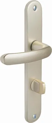 Image de Ensemble de porte Budget BEZAULT entraxe 165mm Condamnation - Champagne - 73277
