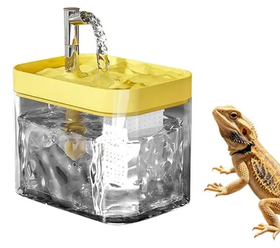 Reptilien-Trinkbrunnen mit Filter, Wasserfall, 1,5 l