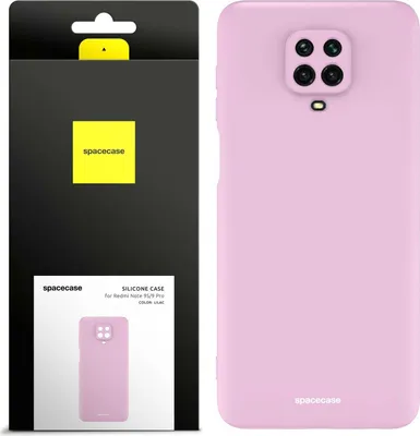 Productafbeelding van Siliconen hoesje voor de Redmi Note 9S/9 Pro, kleur: lila