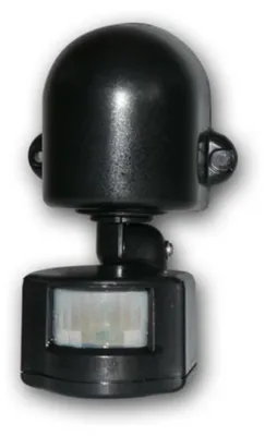 Produktbild von Elektrobock Bewegungsmelder LX14 schwarz IP44 für kleinere Räume