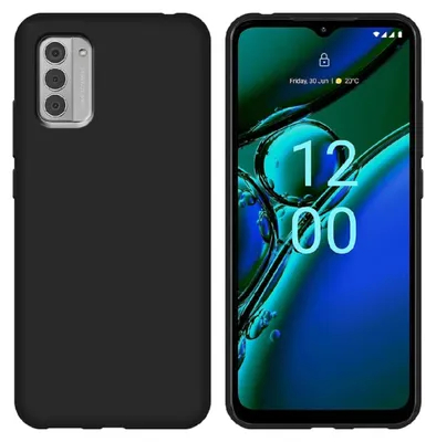 Obrázok produktu pre Silikó puzdro na mobilný telefón Nokia G42, čierne,