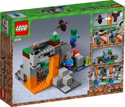 Produktbild von LEGO® Minecraft™ Zombiehöhle 21141