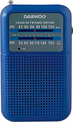 Produktbild von Daewoo Dw1008bl Tragbares Radio Blau One Size / EU Plug 220V Blau One Size