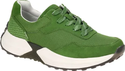 Produktbild von Gabor ROLLINGSOFT Damenschuhe - sportliche Schnür- Halbschuhe grün Freizeit NEU