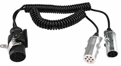 Obrázek produktu pro Adaptér s 15 póly na 2 x 7 póly, elektrická spirála, 24 V