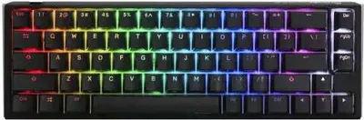 Produktbild von Ducky One 3 Classic Schwarz/Weiß SF Gaming Tastatur, RGB LED