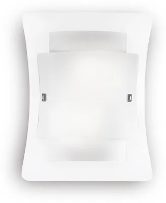 Immagine prodotto di Applique Moderna Triplo Vetro Bianco 2 Luci E27