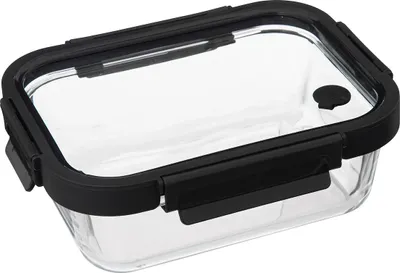 Produktbild von Glasbehälter für Lebensmittel mit luftdichtem Deckel, transparent