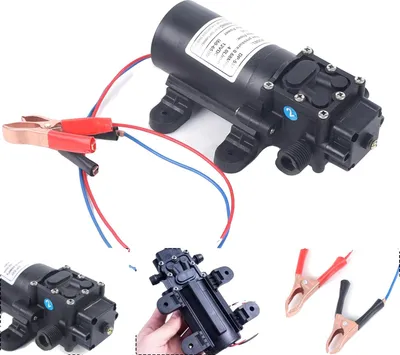 Obrázok produktu pre Vodné čerpadlo, samonasávací dizajn, maximálny prietok 4 l/min, 12 V, EÚ