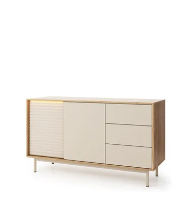 Produktbild von MINIO go for it, Kommode LITA 3, Eiche geölt/Kaschmir