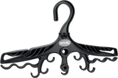 Produktbild von Seacsub Kleiderbügel Schwarz  Schwarz One Size
