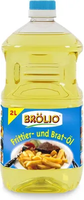 Produktbild von Brölio - Frittier- und Bratöl, 2 Liter PET-Flasche