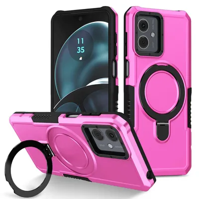 Obrázok produktu pre Puzdro na mobilný telefón Motorola Moto G84 5G Armor s magnetickým krúžkom, ružové
