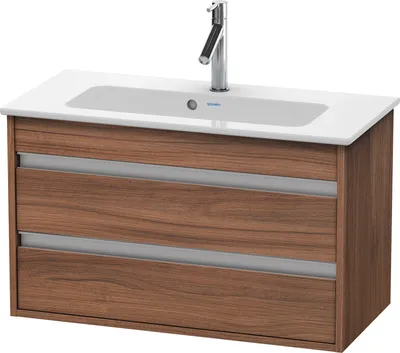 Produktbild von Waschtischunterbau KETHO COMPACT 480x800x385mm nussbaum natur nussbaum natur