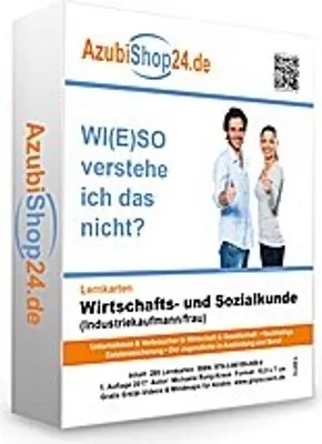 Image de WISO Prüfung WISO Wirtschafts- und Sozialkunde Industriekaufmann Lernkarten Wiso Prüfungsvorbereitung