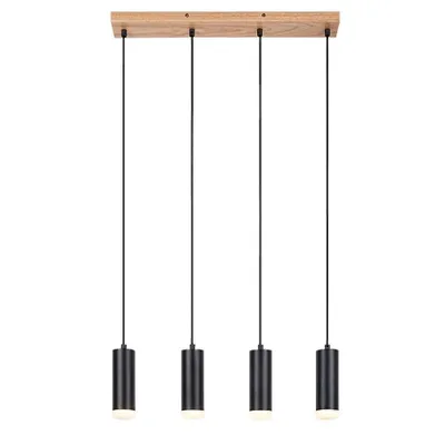 Immagine prodotto di Lampada a sospensione GU10 4X5W color rovere 72124 Toras Rabalux