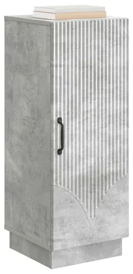 Obrázek produktu pro vidaXL Komoda, betonově šedá, 33 x 34,5 x 87 cm, dřevotřísková deska