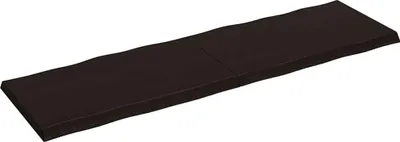Produktbild von vidaXL Tischplatte 200x60x(2-6) cm Massivholz Behandelt Baumkante