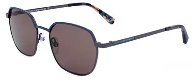 Zdjęcie produktu dla Okulary przeciwsłoneczne dla mężczyzn Benetton BEO3087 w kolorze matowej turkusowej zieleni 52/17/140