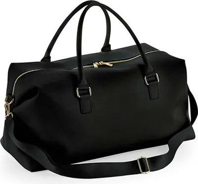Produktbild von BagBase BG760 | Boutique Weekender Lederoptik - Farbe: Black - Größe: 53 x 26 x 24 cm